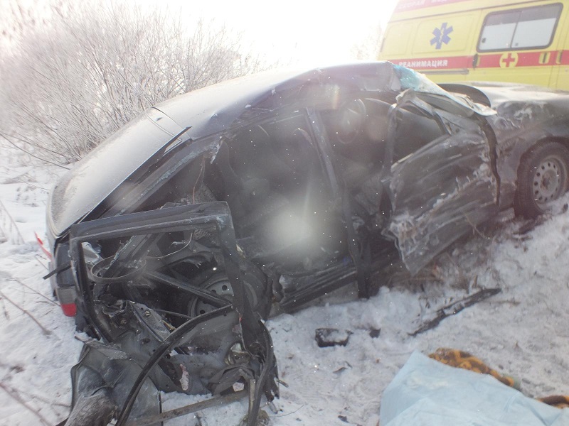 В Кургане в аварии погибла женщина, еще три пассажира получили травмы