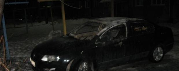 У адвоката из Сызрани сгорел автомобиль