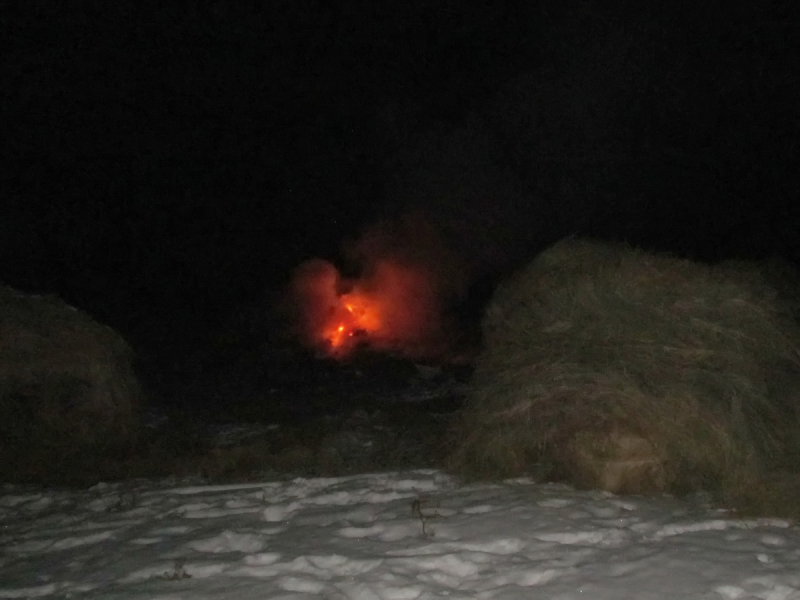 Житель села Митино спалил соседке сено из-за обиды