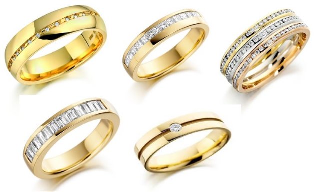 Золотые кольца для мужчин