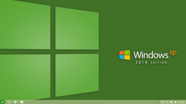 Если бы Windows XP вышла в 2018 году