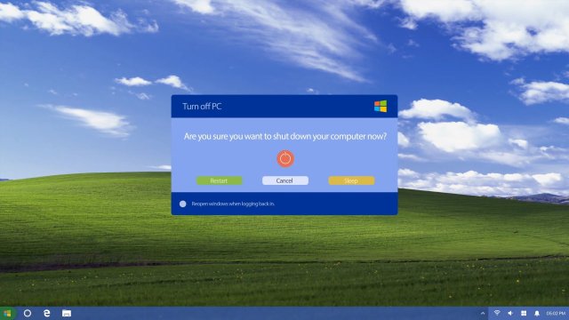 Если бы Windows XP вышла в 2018 году