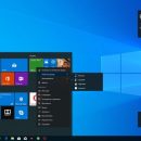 Акрил появился в выпадающем меню в Windows 10