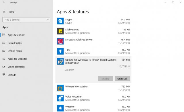 Microsoft выпустила кумулятивное обновление для Windows 10 (KB4023057)